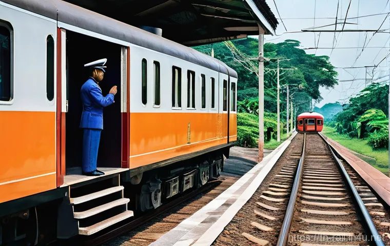 철도 신호장치 고장 사례 - **Prompt:** A dynamic, high-angle shot of a cutting-edge Thai railway control center, bathed in the ...